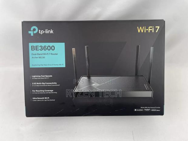 Tp-Link Archer Be230 Dual-Band Be3600 Wi-Fi 7 Router