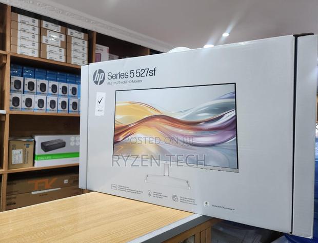 Hp 27" Slim Monitor Black Hp 527sf