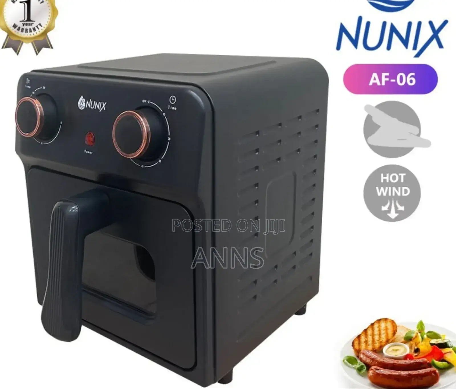 Nunix 3.5 Litres Air Fryer