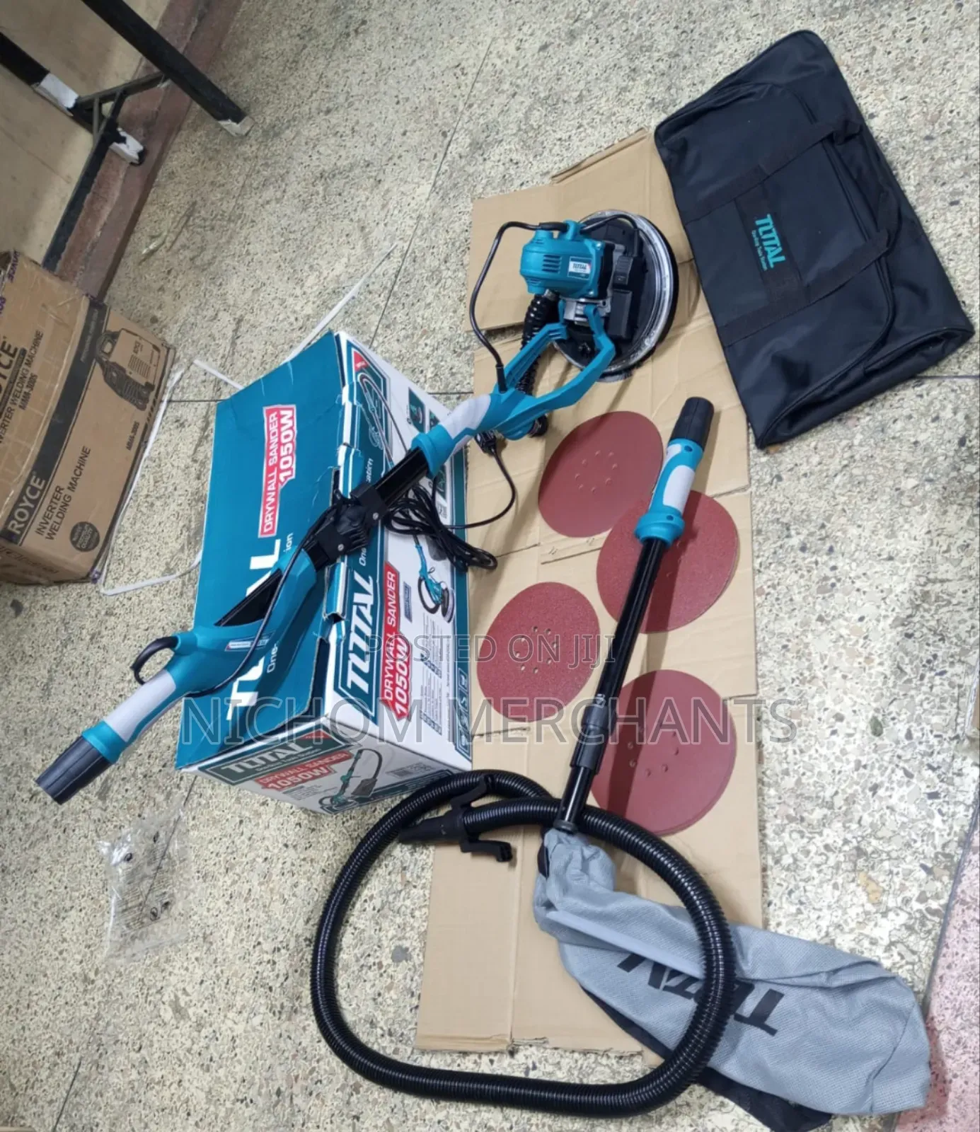 Total 1050watts Drywall Sander