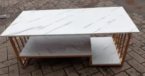 White Rectangular Coffee Table