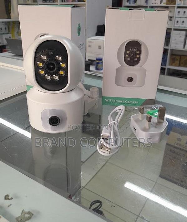 Wifi Camera Dual Lens Smart Ai Security Night Vision