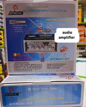 Audio Amplifier.Fm.Usb,Sd,Bluetooth.