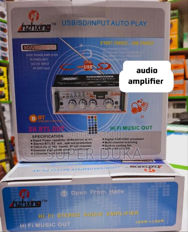 Audio Amplifier.Fm.Usb,Sd,Bluetooth.