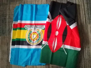 Pair of Kenyan Flag East African Community Flag 36x58 Inch