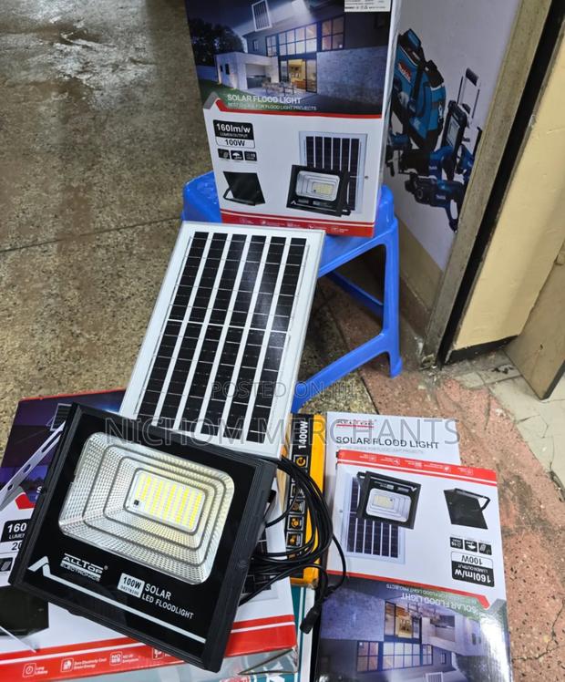 Alltop 100watts Solar Floodlight - main view