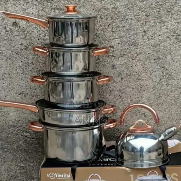 Yemitei 12pcs Cookware. Best for Induction - main view