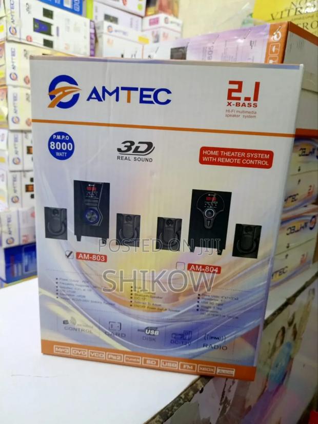 Amtec 2.1 Home Theater System Am803 - main view