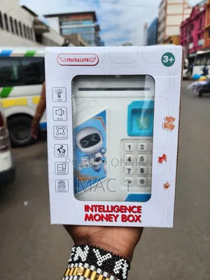 Piggy Bank With Fingerprint