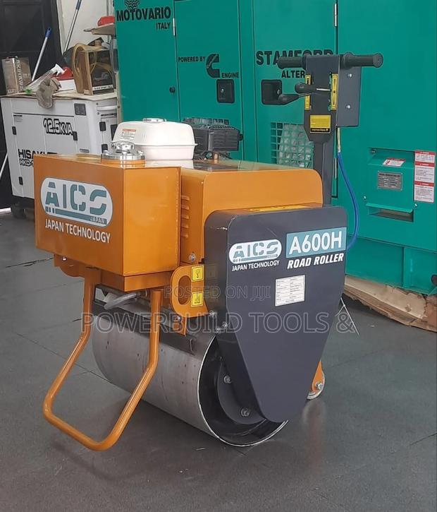 Aico Single Drum Pedestrian Roller With Honda Engine Gx160 - main view