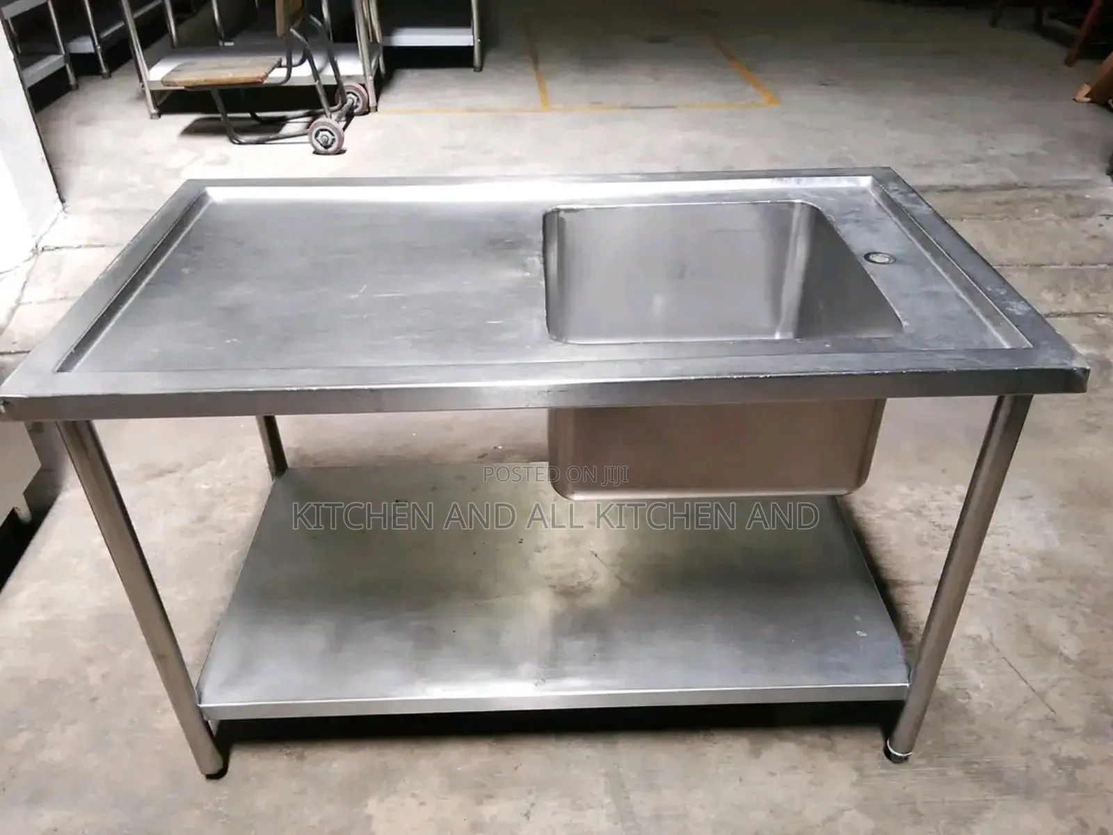 Single Basin Stainless Steel Sink