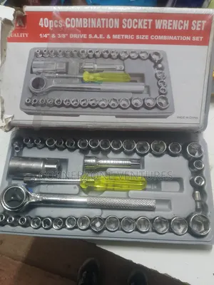 40 PCS Combination Socket Wrench Set
