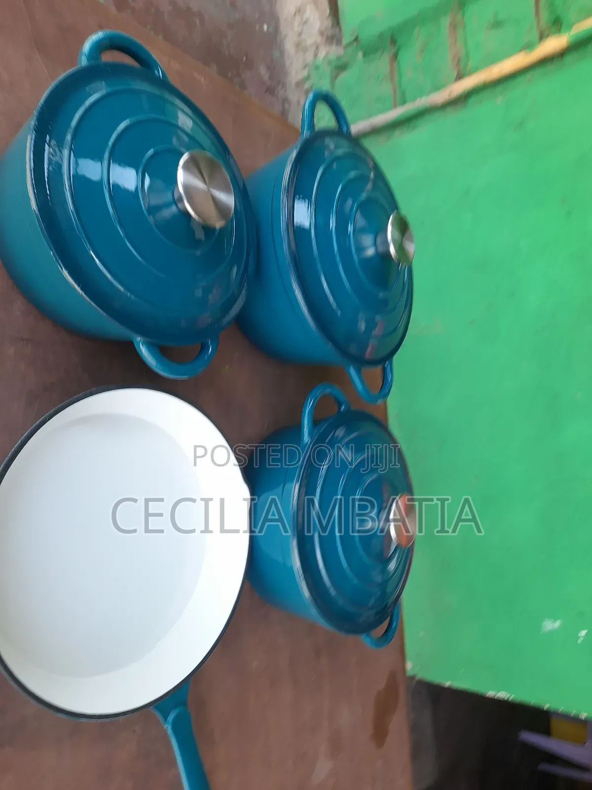 Cast Iron Cookware Set 7pcs