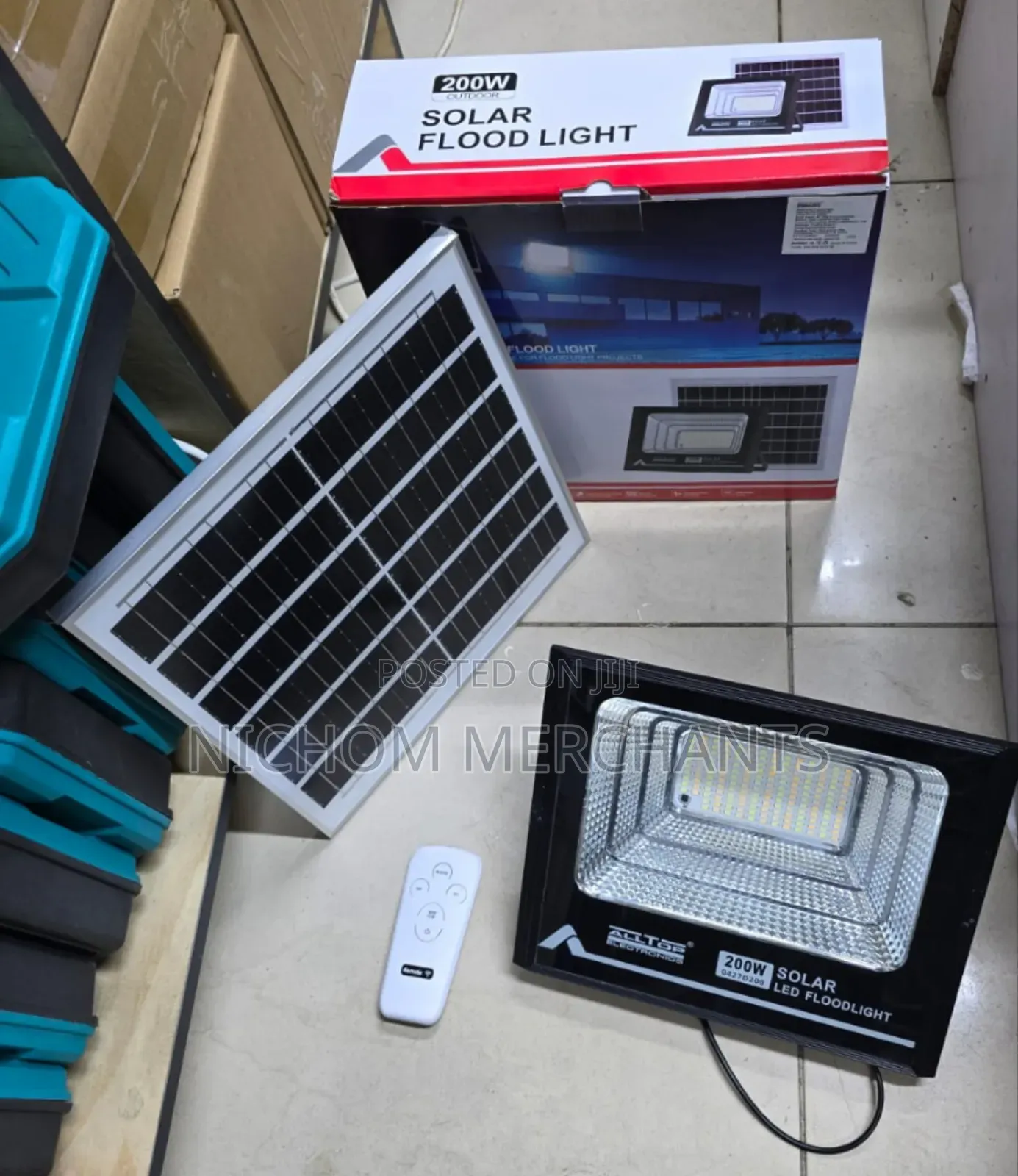 Alltop 200watts Solar Floodlight