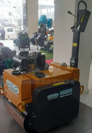 Aico Double Drum Pedestrian/Vibratory Roller With Honda