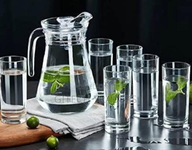 Water Set
6 PCS Highball Glasses
1.3 LTRS Jar