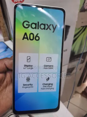 New Samsung Galaxy A06 64 GB Black