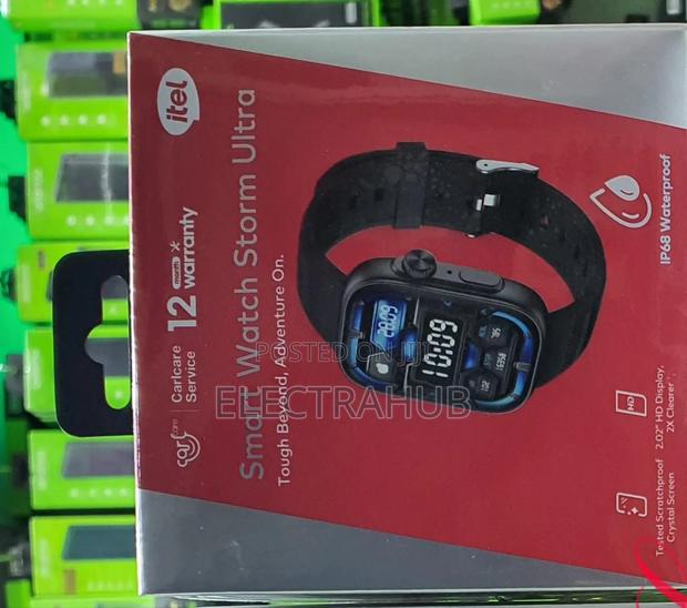 Itel Storm Ultra 2.02" Hd Display Scratch Proof Smart Watch - thumbnail 2