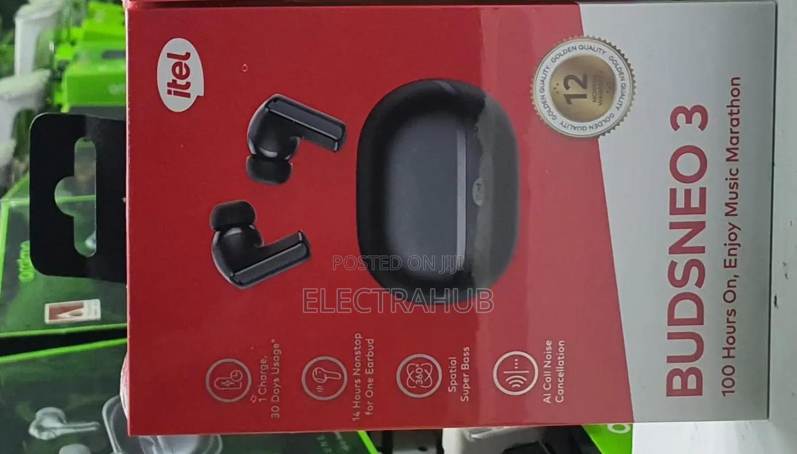 Itel Buds Neo 3 Ai Call Noise Cancellation Earbuds