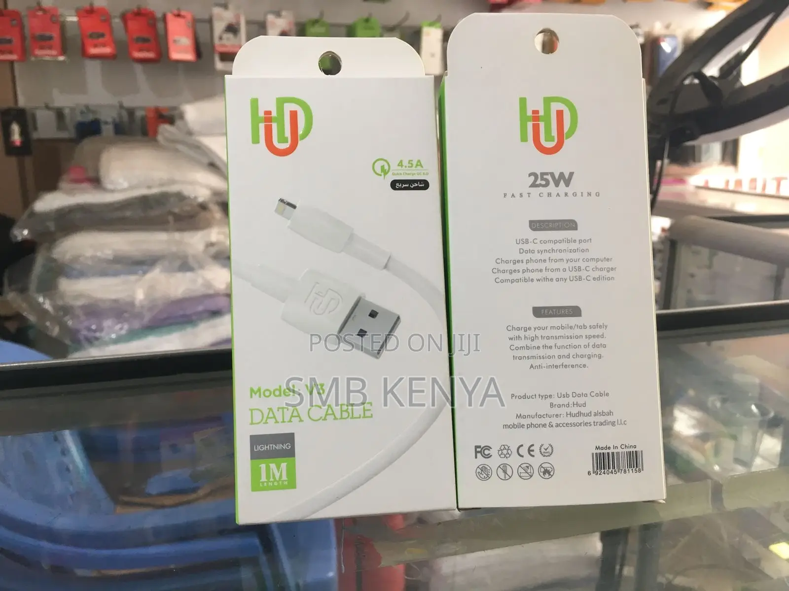 V3 4.5 Ampere Usb to Lightning Fast Charge Cable