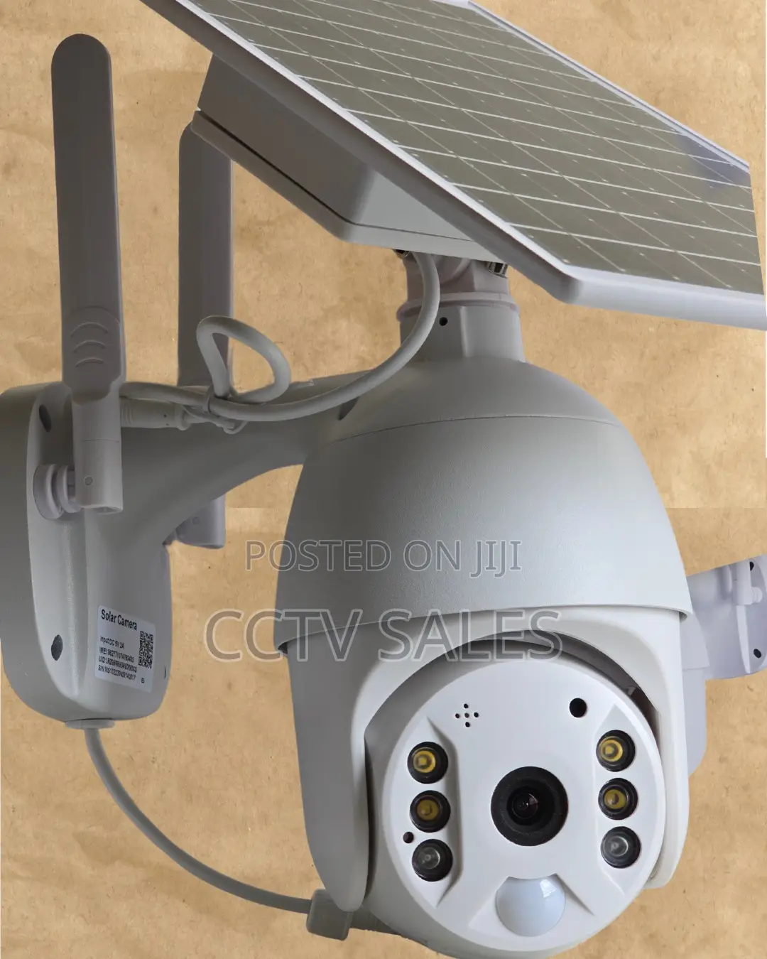 Ubox 4g Solar Powered Waterproof CCTV Camera >4mp<4mp<
