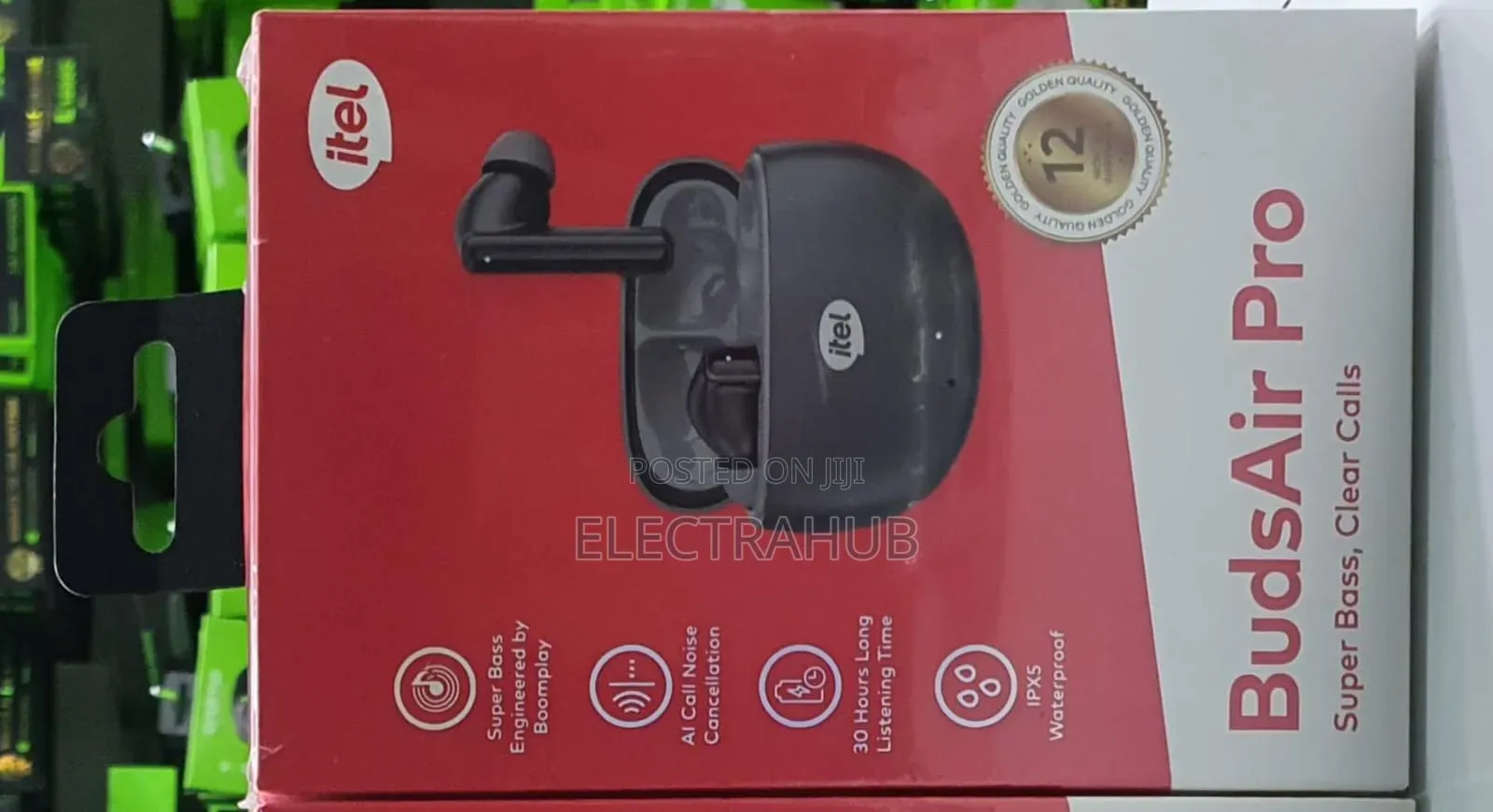 Itel Buds Air Pro Super Bass Earbuds Brand New Sealed