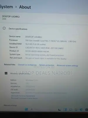Laptop Lenovo ThinkBook 15s Gen 2 16GB Intel Core I7 SSD 512GB
