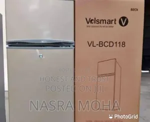 Original Double Door Volsmart Refrigerator 118 Litres