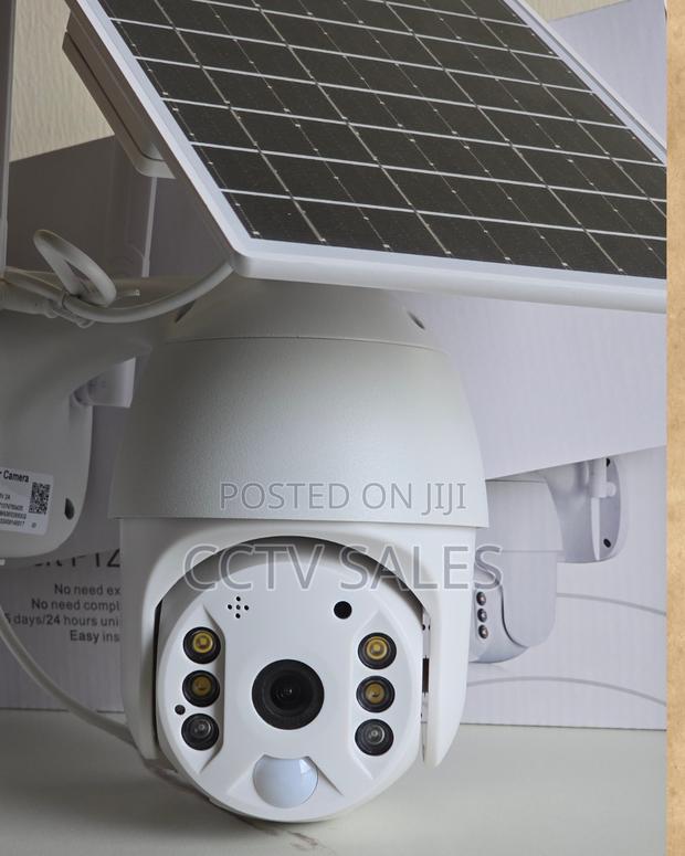 Ubox 4g Solar Powered Night Vision CCTV Camera >4mp
