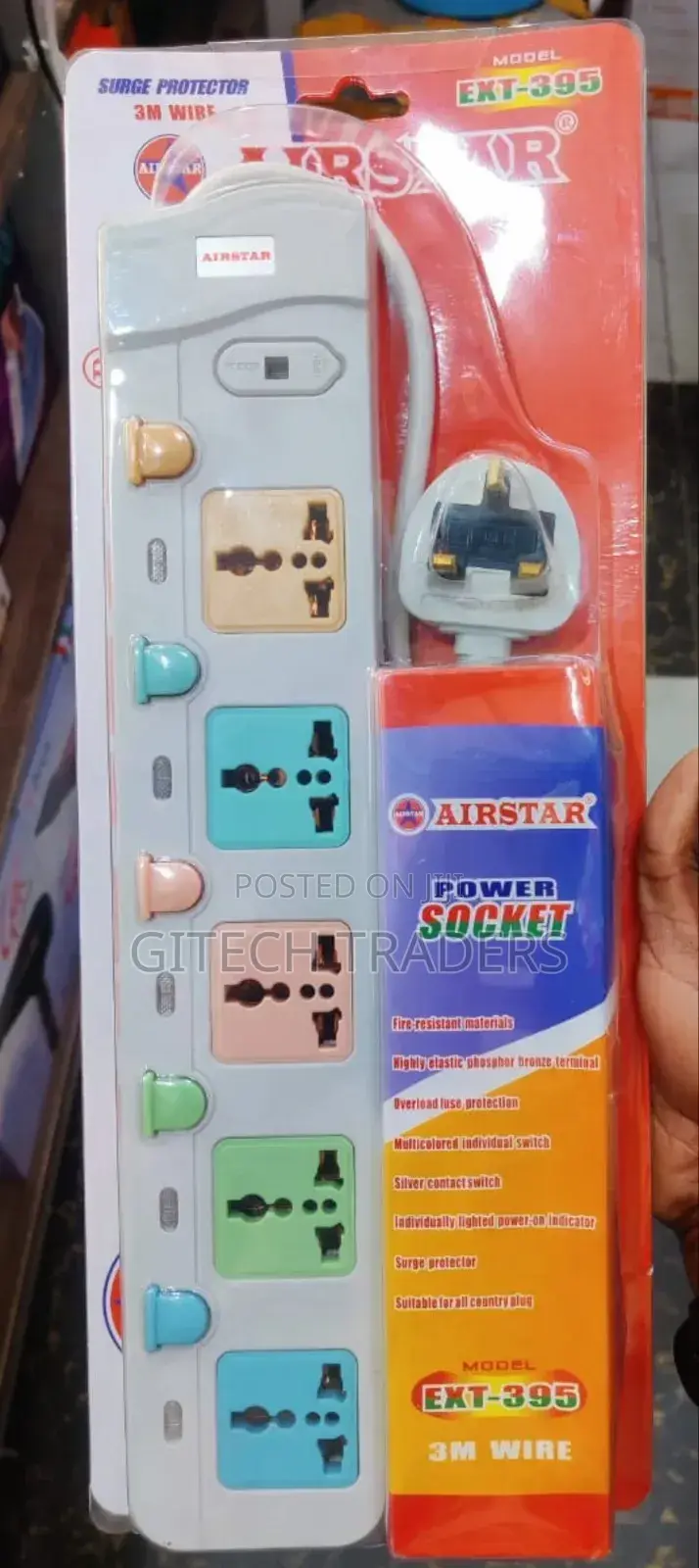 *Airstar Extension 5way