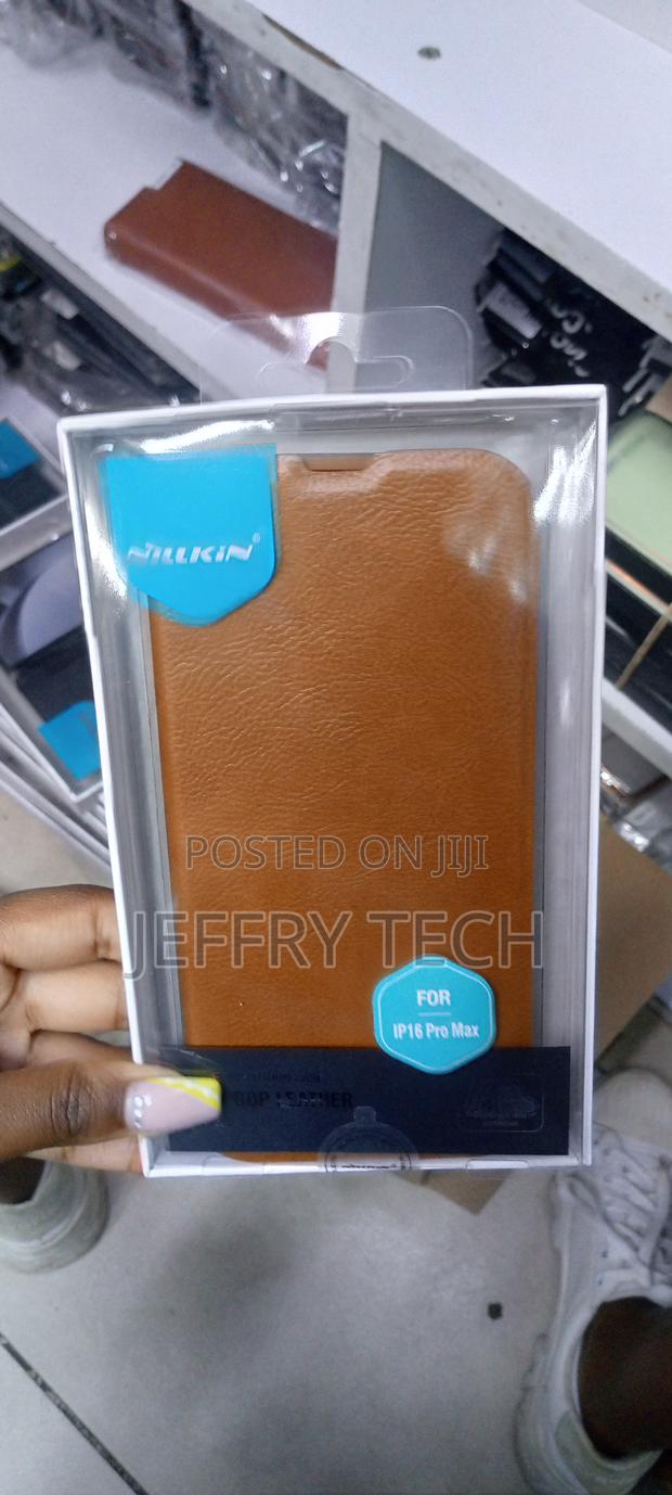 iPhone 16 Pro Max Nillkin Qin Prop Flip Camshield Case - main view