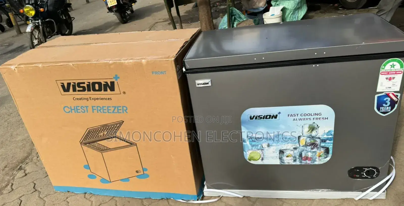 Vision Plus Chest Freezer 
200l