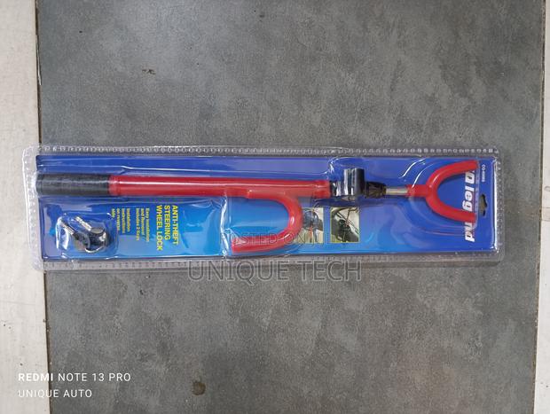 Heavy-Duty Anti-Theft Steering Wheel Lock