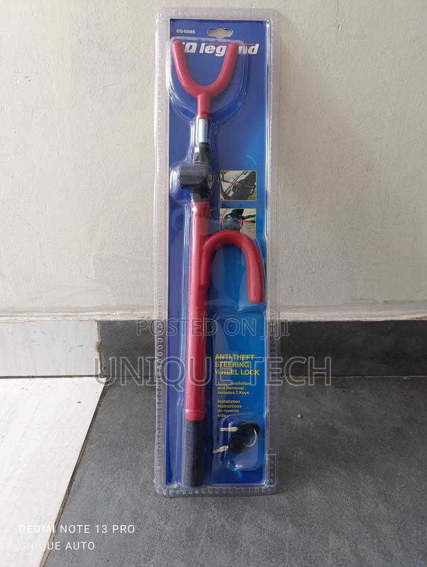 Anti-Theft Car Steering Wheel Lock – Strong Reliable