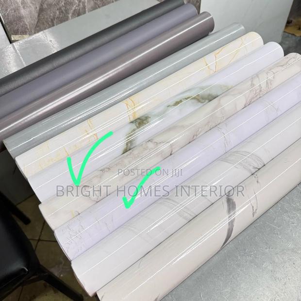 Marble White Contact Paper White Matte Available