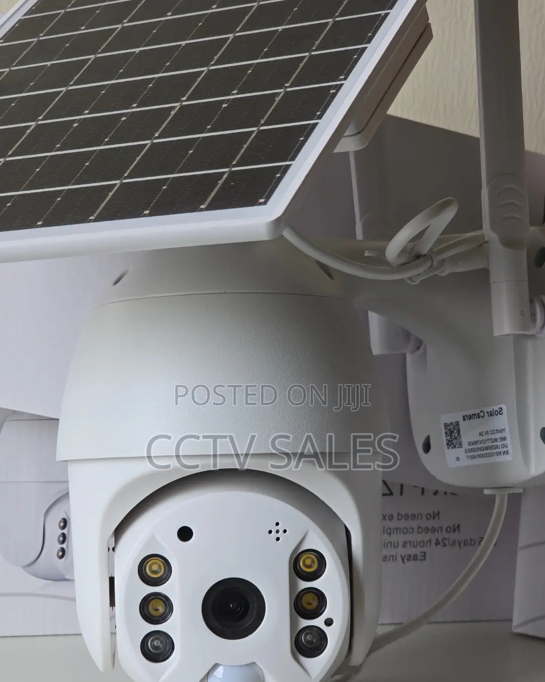 Ubox Solar Powered With Long Range Ir and Smart Lights