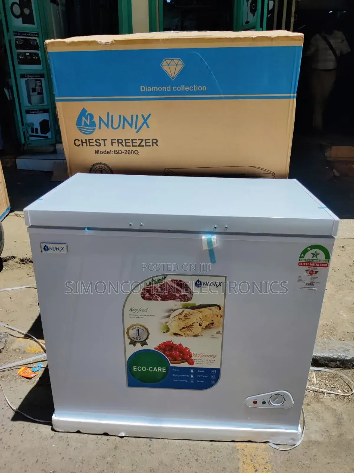 Nunix Chest Freezer 200l