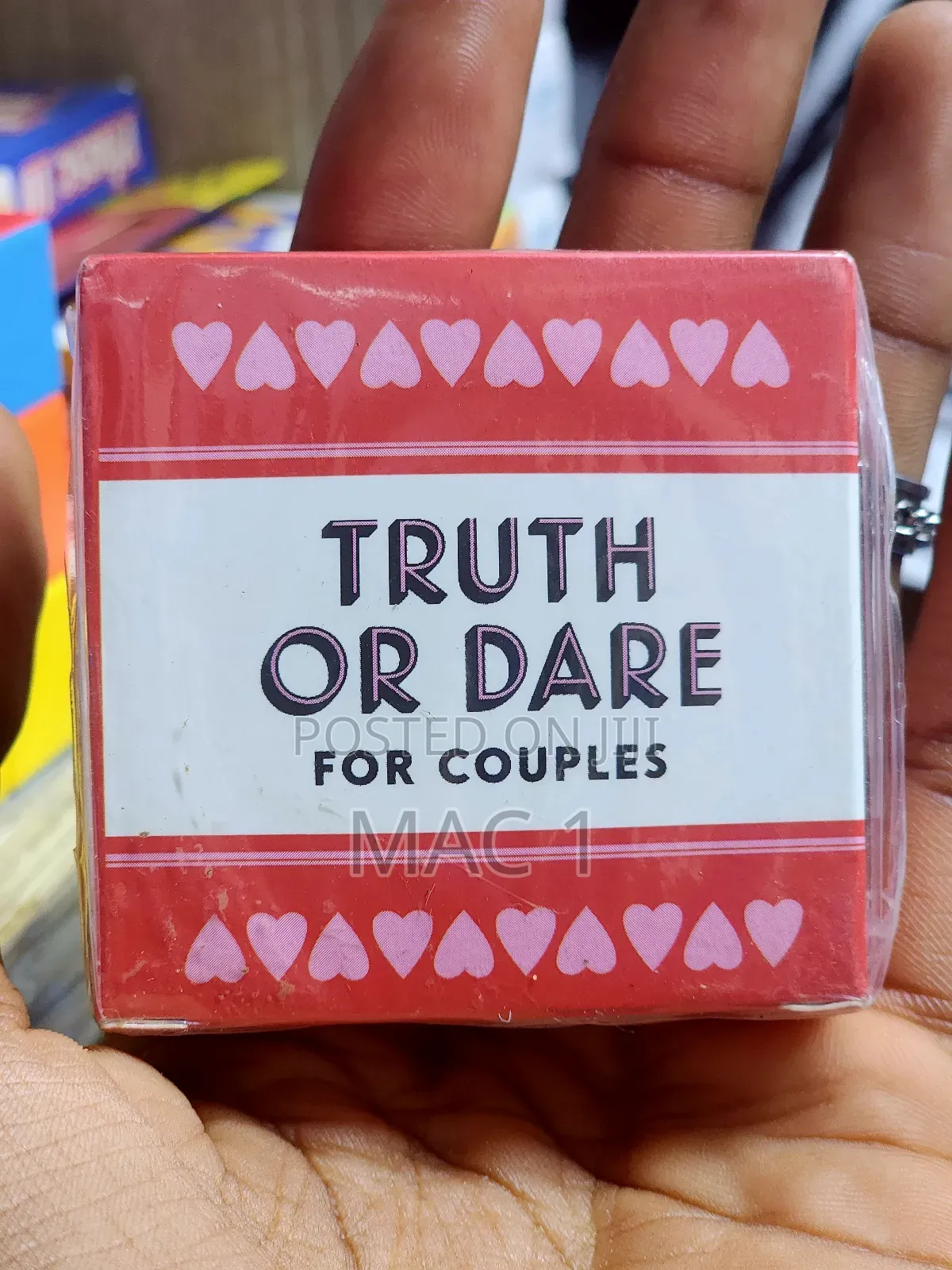 Truth or Dare for Couples Playing Cards