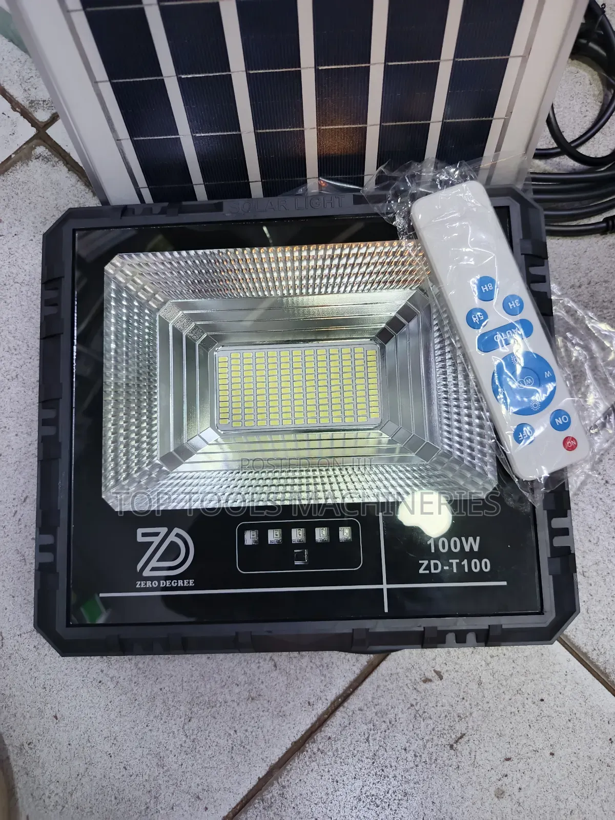 Zero Degree 100watts Solar Flood Light