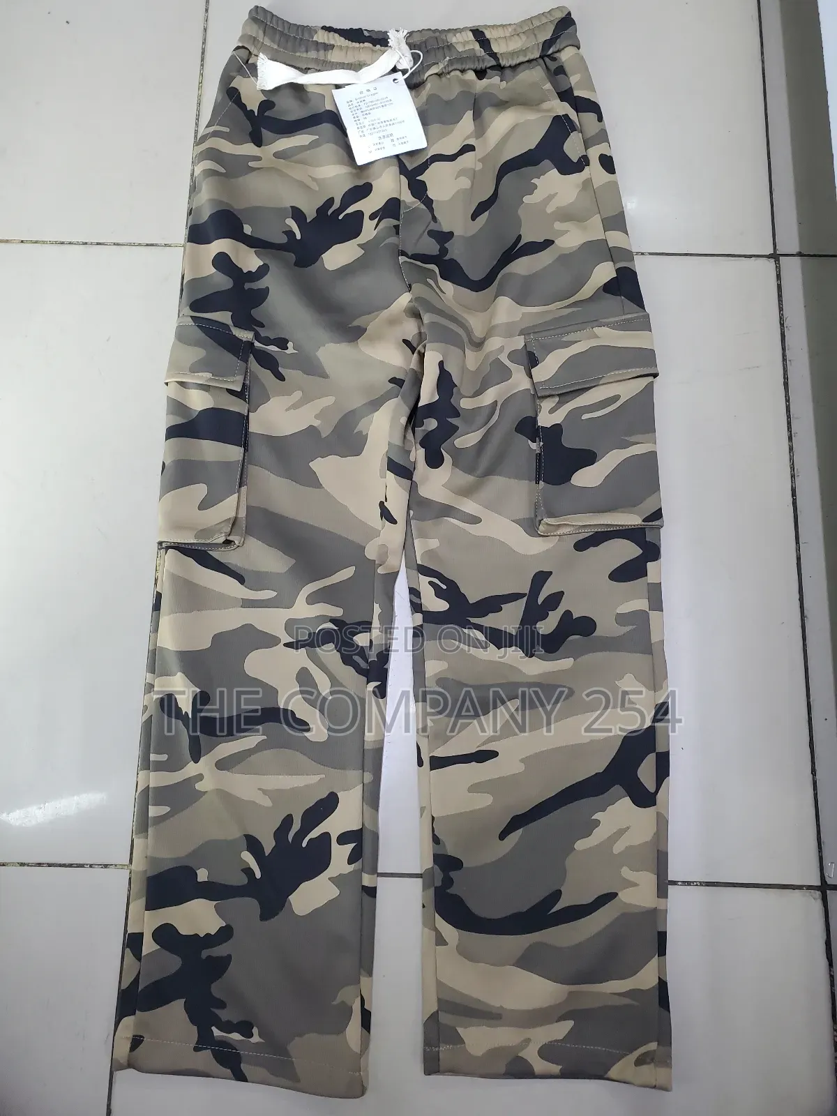 Quality Unisex Side Pocket Camouflage Combat Cargo Pants