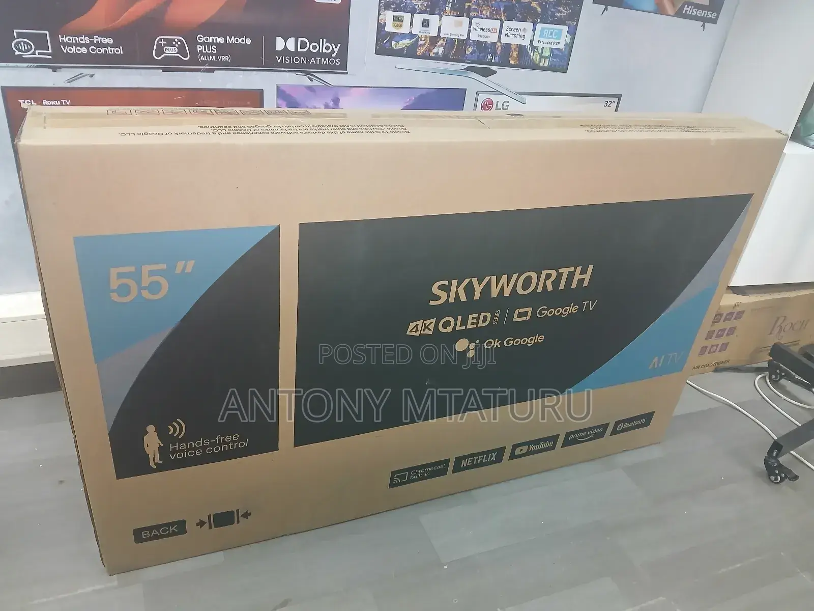 Skyworth 55 Inch 55g3b Qled Google Tv