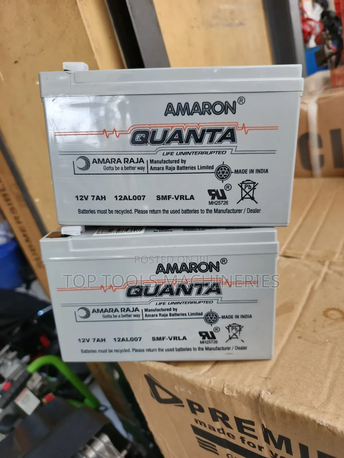 Amaron 7ah 12v Battery