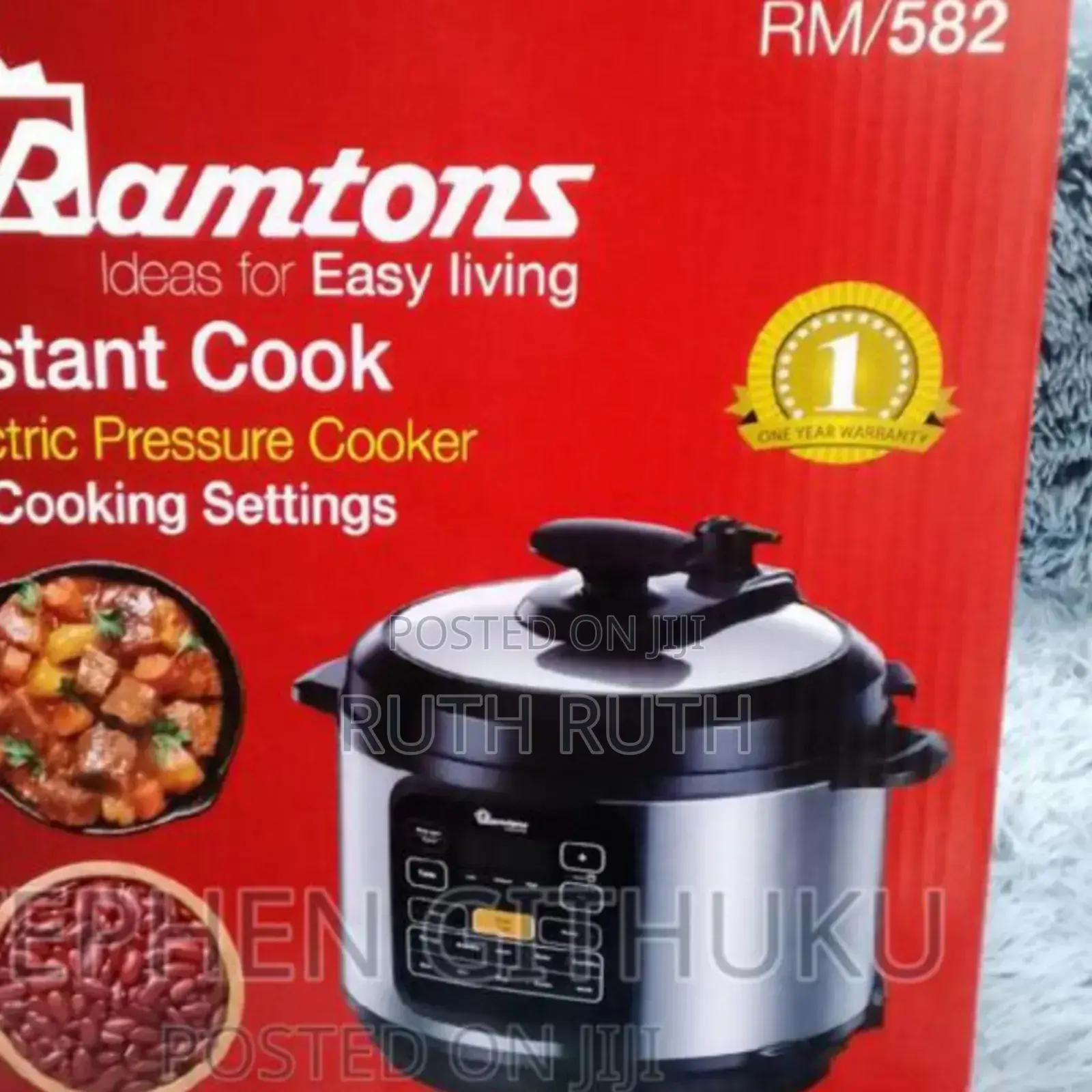 Ramtons Brandnnew Pressure Cooker