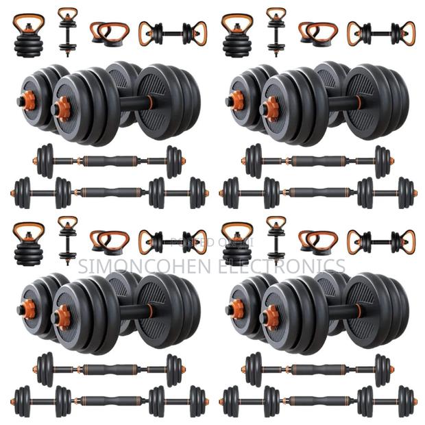30kg 6in1 Dumbbell/Kettlebell