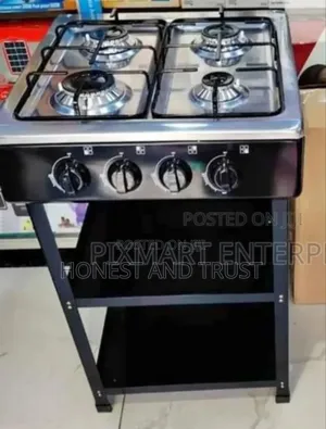Ramtons Full Gas Cooker With Shelves