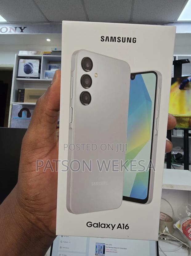 New Samsung Galaxy A16 128 GB Silver - main view