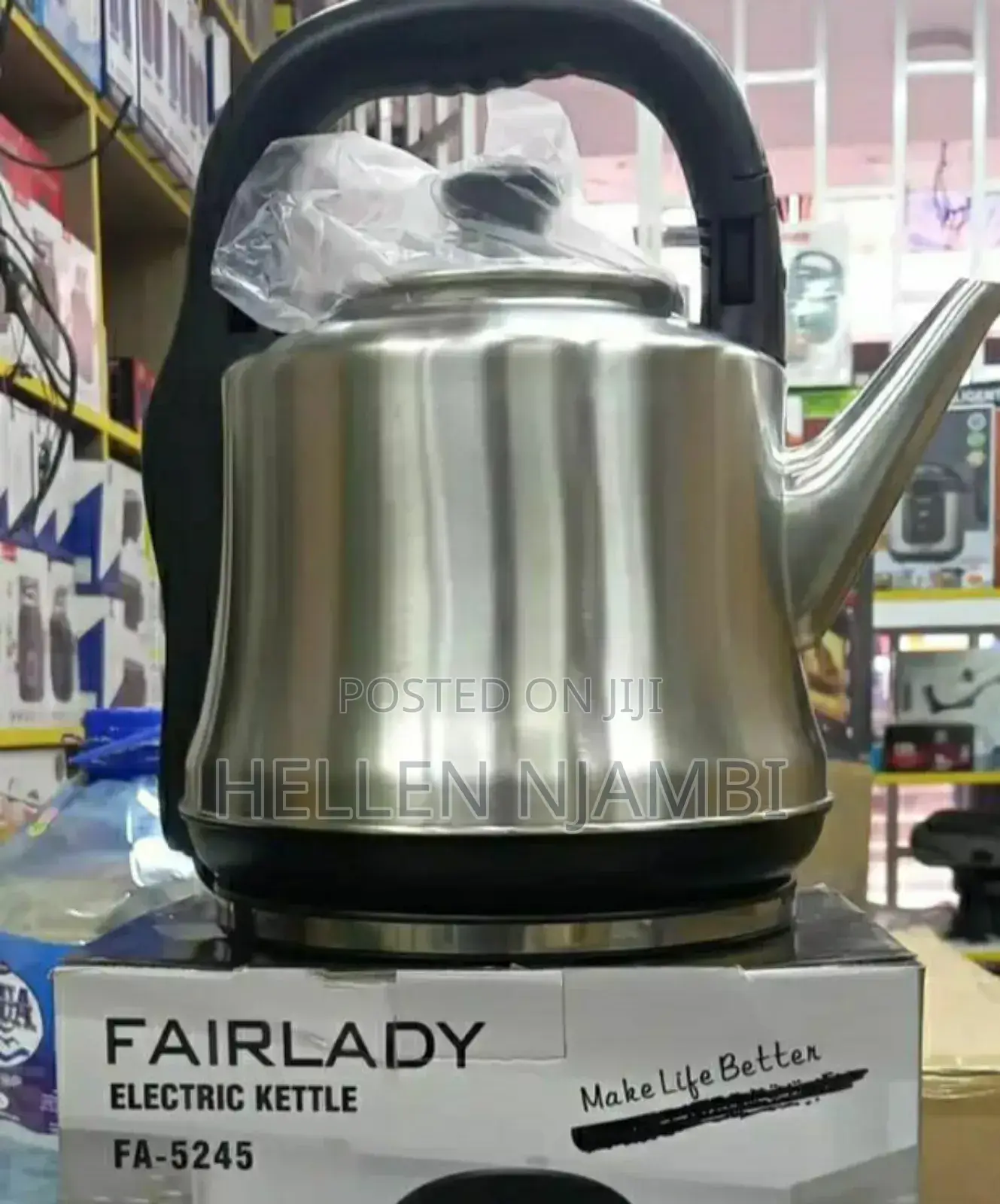 *Automatic Stainless Electric Kettle