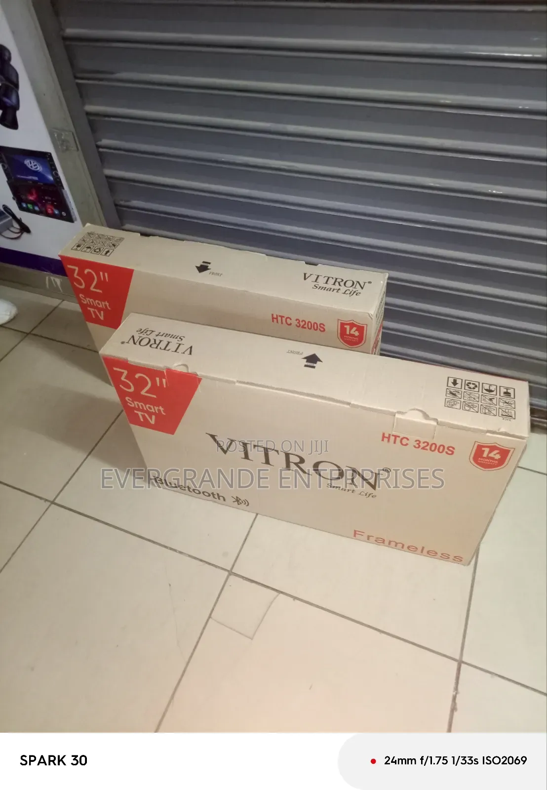 Vitron 32 Inches Smart Android Frameless