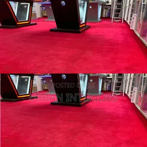 Red Vip Carpets. News Room Wall to Wall Carpets