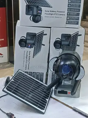 Ubox 4g Solar Battery Powered Floodlight Camera